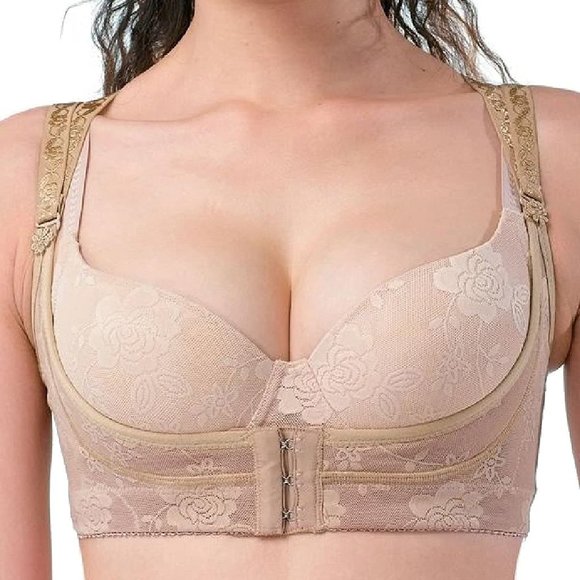 Chic Shaper Perfect Posture Lift Large Push-Up Bra - Picture 1 of 4